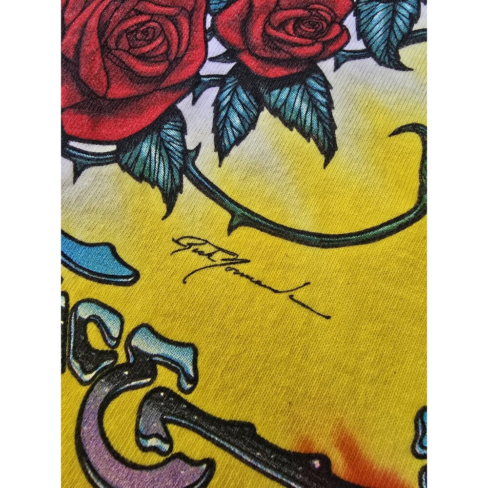 Vintage Grateful Dead Space Your Face T Shirt Liquid Blue 1992 XL - Picture 3 of 10